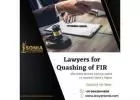Lawyers for Quashing of FIR