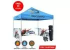 Custom Tent With Logo Full Color Printing | Branded Canopy Tents