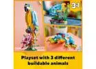 LEGO Creator 3 in 1 Exotic Parrot to Frog to Fish 31136 Animal