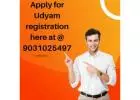 Apply for Udyam registration here at @ 9031025497