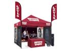 Make Your Event Memorable Promotional Tents | Displays Solution