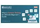 Efficient Software Validation with Our System Testing