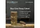 cow dung cakes for Rudra Yagna 