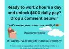 New system is here to help you work from home $1,000 per week opportunity! (3 Spots Left) 