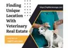 Finding Unique Location With Veterinary Real Estate