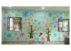 Play School Cartoon Wall Art Painting From Hyderabad