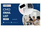 Certified CMO Email List Across USA-UK