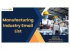 Get Verified Manufacturing Industry Email List In USA-UK