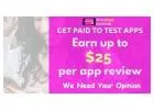 Get Paid For Writing Quick Reviews Of Apps!