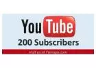 Buy 200 Cheap Youtube Subscribers from Famups