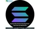 Solana Blockchain Development  Services by Mobiloitte 