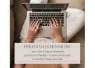 WOULD THE FREEDOM TO EARN MORE MONEY CHANGE YOUR LIFE?
