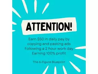Attention Moms - Work from home and earn $600 per day!