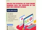 Unlock the potential of your online business with the expertise of the best SEO company in India 