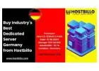 Buy Industry's Best Dedicated Server Germany from Hostbillo
