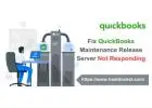 How to Fix QuickBooks Maintenance Release Server not responding?