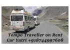 Luxury Tempo Traveller on Rent - Car Yatri