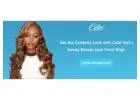 Get the Celebrity Look with Celie Hair’s Honey Blonde Lace Front Wigs.