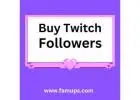 Buy Twitch Followers To Unlock Twitch Success