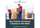 Best Packers and Movers Company in Abu Dhabi 