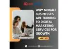 Why Mohali Businesses Are Turning to Digital Marketing Services for Growth