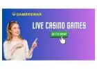 Play Live Casino Games Online To Earn Money