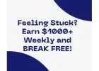 ARE YOU WORKING HARD AT YOUR JOB BUT WANTING MORE? $1000 A WEEK OPP!