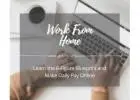 Does working from home seem too good to be true? It truly isn't!