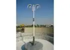 Install decorative poles to enhance visual of your property
