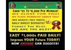 home based business get paid daily you are in business nener alone call the owner admin anytime