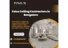 False Ceiling Contractors in Bangalore