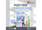 Post Free Classified Ads in India Reach Millions of Buyers