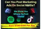 Attention Moms! Can you post ads on social media to earn $300 a day?
