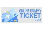 Dummy flight ticket for visa