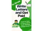 EARN MONEY FROM HOME BY WRITING LETTERS FOR BIG COMPANIES!