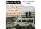 Cheapest Tempo Traveller on Rent in Delhi