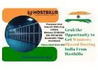 Grab the Opportunity to Get Windows Shared Hosting India From Hostbillo 