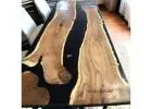 Buy Best Epoxy Dining Tables online at best price in india at woodensure
