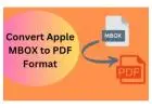 Professional and Easy to Use MBOX to PDF Converter