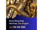 Cash from your cans: Brass Recycling Services San Angelo