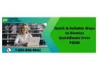 Effective Ways to Tackle QuickBooks Error Message PS038