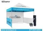 Pop Up Tents Logo Instant Recognition For Your Brand