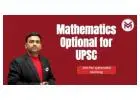 Unlock Mathematics Optional for UPSC at Mindset Makers