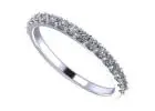 Radiant Love: NANA Jewels Women's Pure Brilliance Zirconia Wedding Band CZ Ring - Size 5