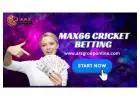 Choose Max66 Cricket Betting ID Online