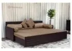 Buy Now Wooden Sofa Cum Beds Available at Nismaaya Decor