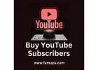Buy YouTube Subscribers For Your Channel Growth