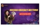 Extra Welcome Bonus with Max66 Cricket Betting