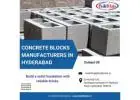 Concrete Blocks Manufacturers in Hyderabad