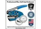 Professional Blue Soft Seal Embosser